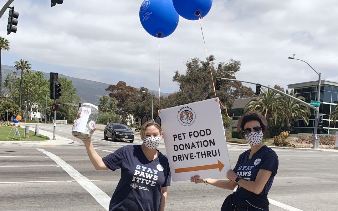 Pet food donation drive-thru to help struggling pet owners