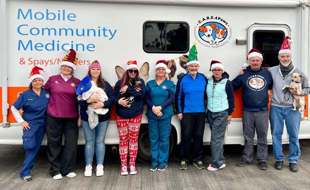 C.A.R.E.4Paws Mobile Clinic Team