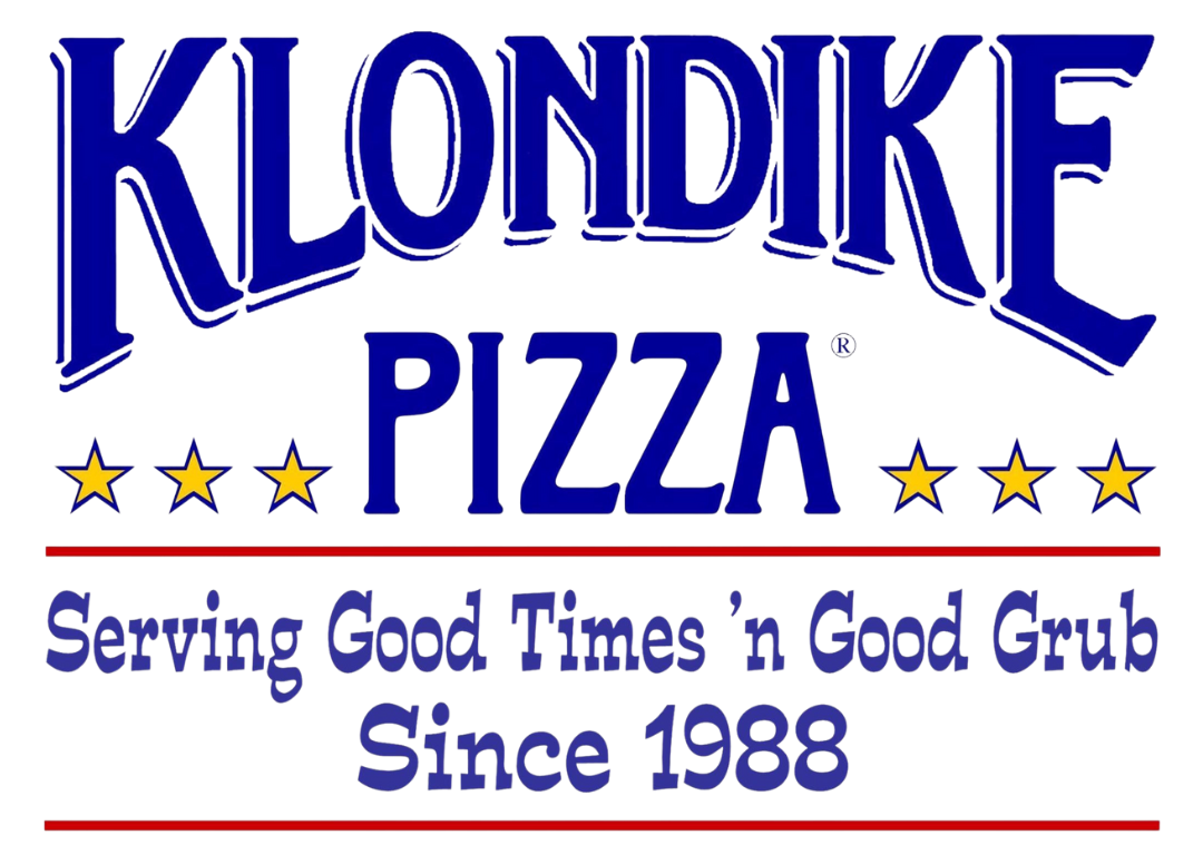 Klondike Pizza Chrissie's Fund C.A.R.E.4Paws Happy Tails Celebration Sponsor Logo