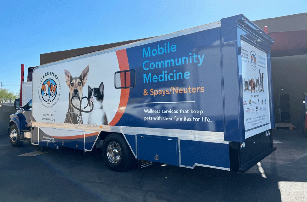 Central Coast’s C.A.R.E.4Paws rolls out new mobile clinic in Oceano