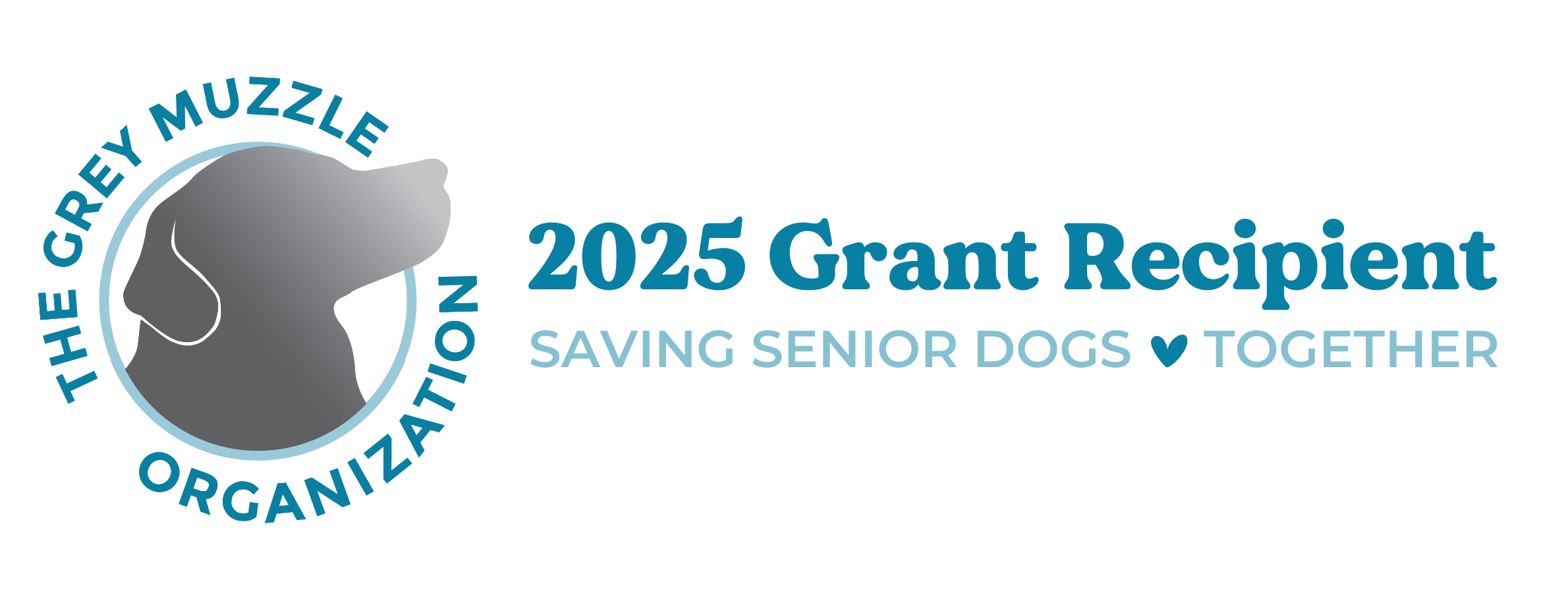 Grey Muzzle 2025 Grant Recipient badge