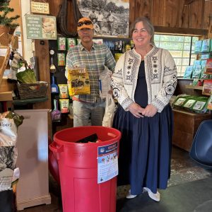 Edwards Barn donation station