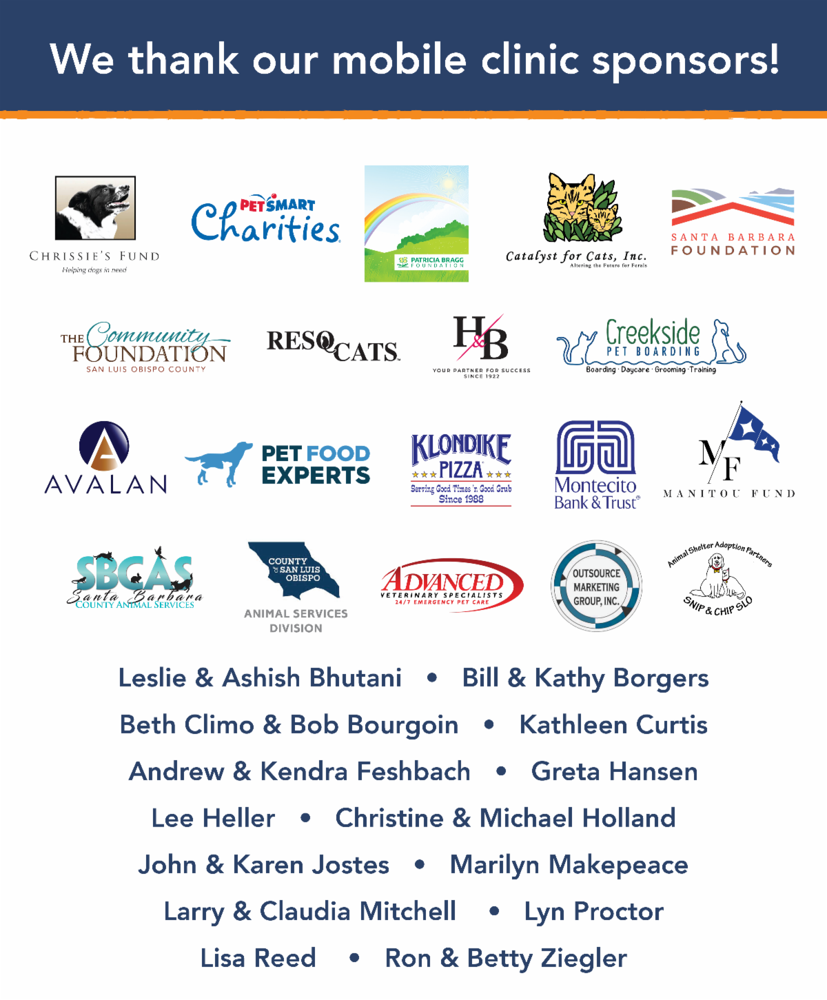 Mobile Clinic Sponsors Poster